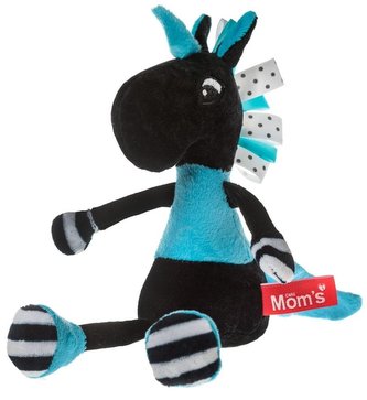 Kontrastowa przytulanka Jednorożec niebieski