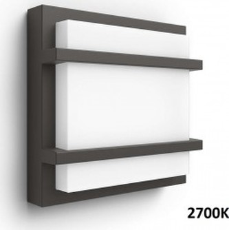 VENKOVNÍ NÁSTĚNNÉ LED SVÍTIDLO Petronia 17394/93/P0 antracit, 2700K