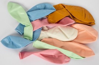 Balony Joy pastelowe 30cm 12szt MIX