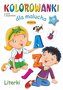 Kolorowanki dla malucha Literki