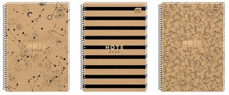 Kołozeszyt A5/80K kratka HS Kraft (5szt)