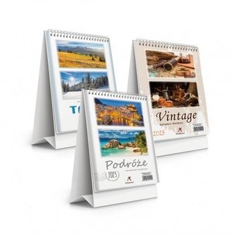 Kalendarz 2023 A5 Biurkowy stojący MIX ARTSEZON