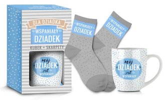 Zestaw kubek + skarpetki Pearl-Dziadek