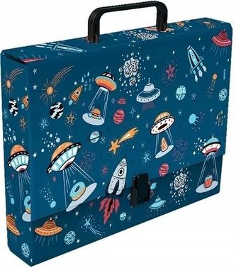 Teczka z rączką A4 Kosmos STRIGO