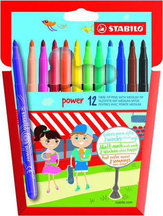 STABILO Power - sada 12 ks