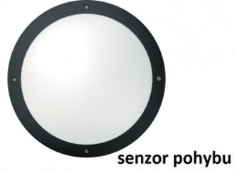 VENKOVNÍ LED SVÍTIDLO TOM 300 1200 840 IP66 MWS BLK se senzorem