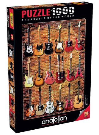 Puzzle 1000 Gitary elektryczne