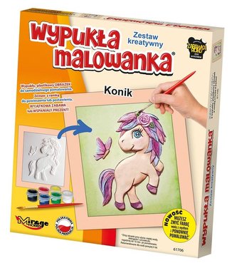 Wypukła Malowanka - Mały Konik Wypukła Malowanka - Mały Konik