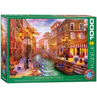 Puzzle 1000 Zachód słońca w Wenecji
