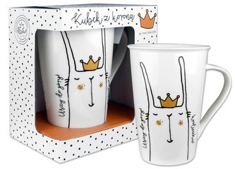 Kubek z koroną-Królik