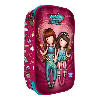 Rozkładany 4-Częściowy Piórnik z Wyposażeniem Rozkładany 4-Częściowy Piórnik z Wyposażeniem