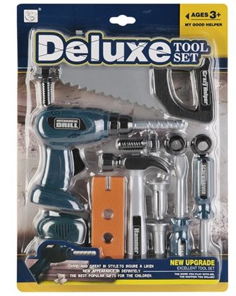 Zestaw narzędzi z wiertarką 13 elementów