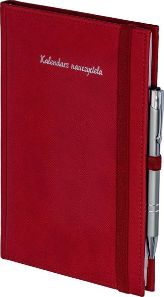 Kalendarz naucz. 2022/23 A5 tyg. Piko Czerwień