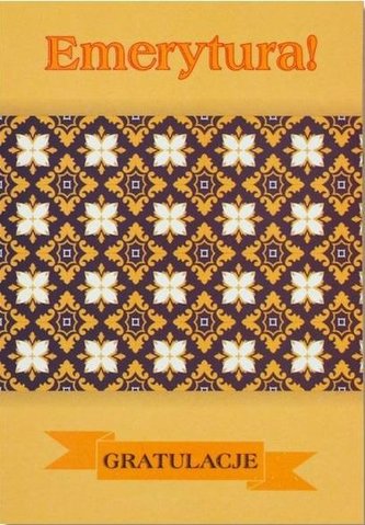 Kartka Emerytura V08