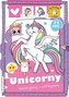 Unicorny. Kolorujemy i naklejamy