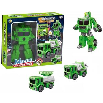 Robot śmieciarka do skręcania