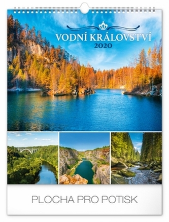 Nástěnný kalendář Vodní království 2020