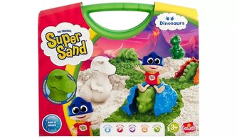 Super Sand Dinozaur w walizce