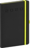 Denní diář Nox 2020 černý-zelený
