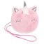 Torebka na ramię pluszowa Pink Unicorn