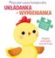 Układanka-wymienianka. Wiejskie zwierzątka uczą...
