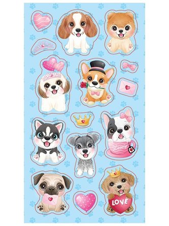 Naklejki Małe pieski