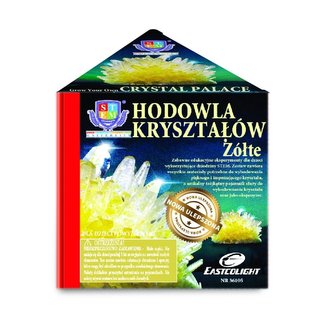 Hodowla kryształów żółte 4M