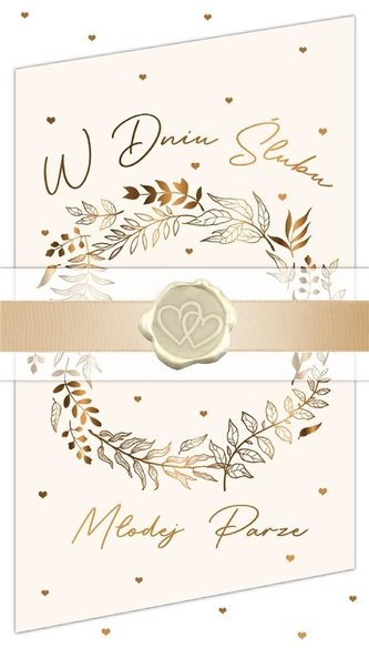 Karnet ślub KP-113