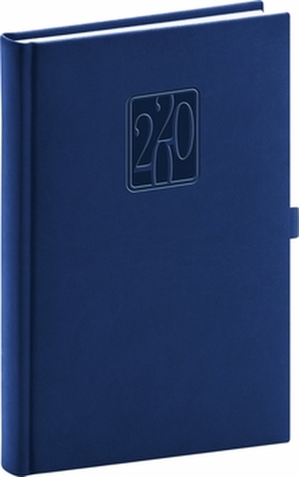 Denní diář Vivella Classic 2020 modrý