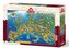 Puzzle 2000 Mapa z zabytkami Europy