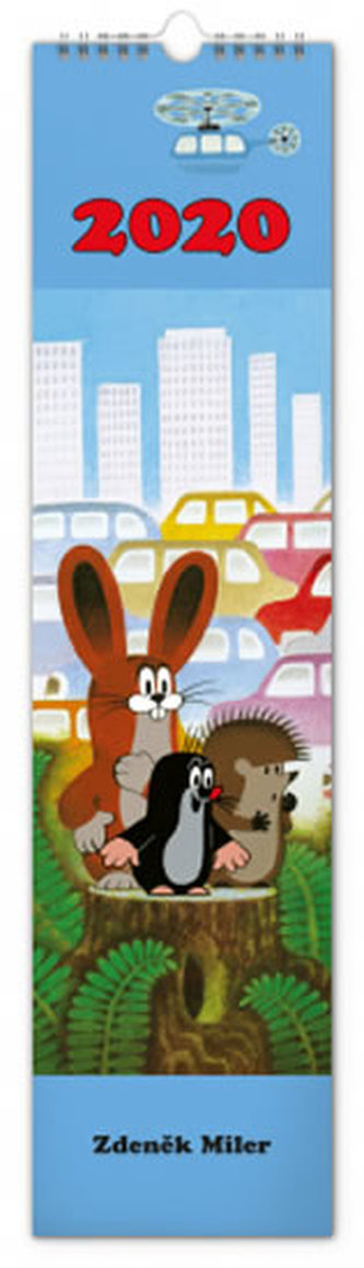 Nástěnný kalendář Krteček 2020