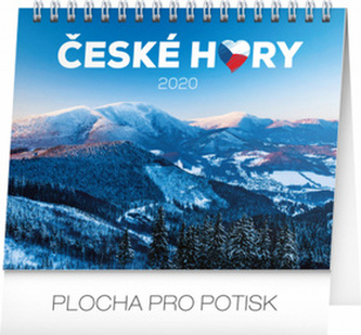 České hory - stolní kalendář 2020