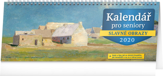Kalendář pro seniory - stolní kalednář 2020