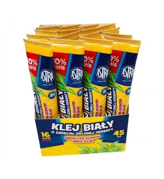 Klej biały zielona herbata 45ml (16szt) ASTRA