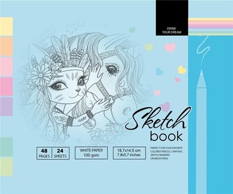 Szkicownik 197x145/48K 100g TW FRESH