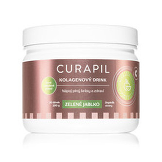 Curapil Kolagenový drink s příchutí zelené jablko 200 g woman