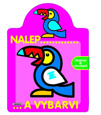 Nalepuj a vybarvuj Papoušek