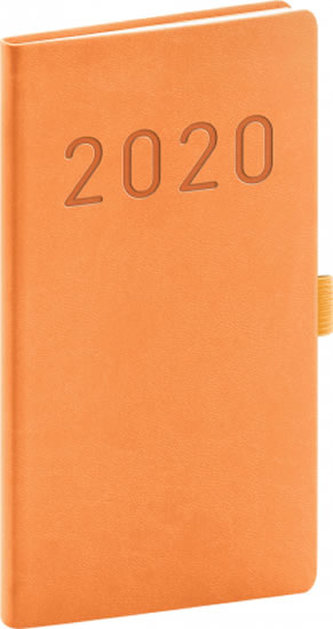 Kapesní diář Vivella Fun 2020 oranžový