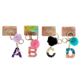 Brelok literka P MIX