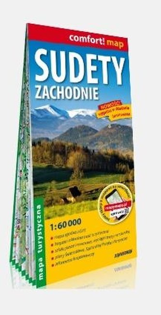 Comfort!map Sudety Zachodnie 1:60 000 lam. w,2022