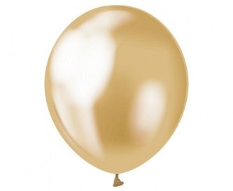 Balony Beauty&Charm platynowe jasnozłote 25cm 50sz