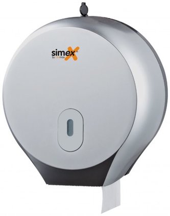Simex zásobník na toaletní papír Jumbo 250 mm Exclusive II - šedý