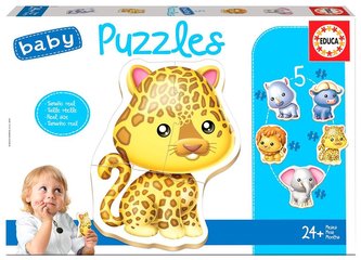 Puzzle 3-5 Dzikie zwierzęta G3