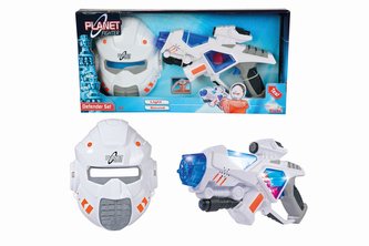 Planet Fighter Sada pistole a maska