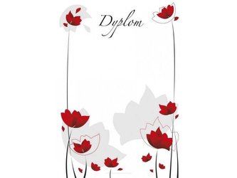 Dyplom dziecięcy A4/20ark. Maki