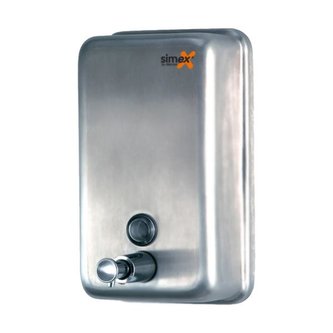 Simex dávkovač mýdla na dolévání - nerez 1,2 l mat
