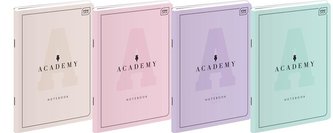 Zeszyt A5/60K kratka Academy Pastel (10szt) Zeszyt A5/60K kratka Academy Pastel (10szt)