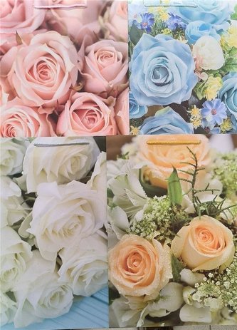 Torebka ozdobna laminowana PL-9 duża zestaw 60