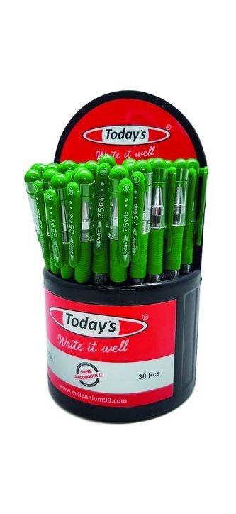 Długopis Today's Z5 Grip Green (30szt)
