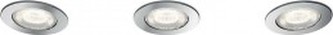 KOUPELNOVÉ BODOVÉ ZAPUŠTĚNÉ LED SVÍTIDLO 59008/11/P0, set 3 ks
